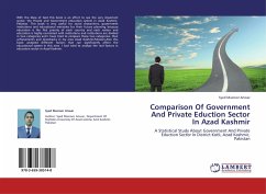 Comparison Of Government And Private Eduction Sector In Azad Kashmir - Anwar, Syed Masroor