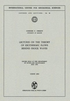 Lectures on the Theory of Exothermic Flows behind Shock Waves - Cherny, Gorimir G.