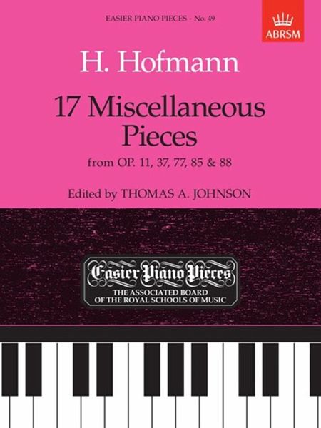 17 miscellaneous Pieces from op.11 op.37, 77, 85 and 88 for piano 17 miscellaneous Pieces from op.11 op.37, 77, 85 and 88 for piano
