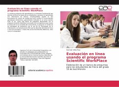 Evaluación en línea usando el programa Scientific WorkPlace