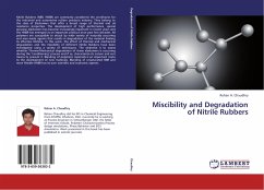 Miscibility and Degradation of Nitrile Rubbers