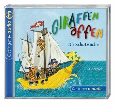 Die Schatzsuche / Giraffenaffen Bd.2 (1 Audio-CD) - Stronk, Cally;Herzberg, Steffen