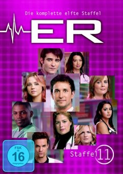 E.R. - Emergency Room - Staffel 11 DVD-Box - Noah Wyle,Maura Tierney,Mekhi Phifer