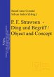 P. F. Strawson - Ding und Begriff /... - Bild 1
