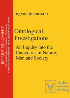Ontological Investigations - Johansson, Ingvar