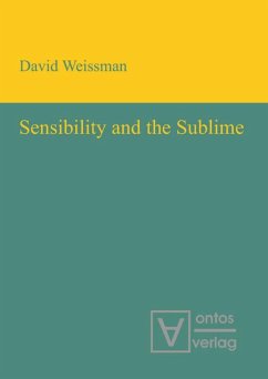 Sensibility and the Sublime - Weissman, David