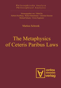 Cover The Metaphysics of Ceteris Paribus Laws