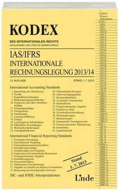 KODEX Internationale Rechnungslegung IAS/IFRS 2013/14 (Kodex des Internationalen Rechts) - Alfred Wagenhofer