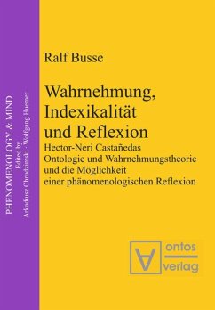 Wahrnehmung, Indexikalität und Reflexion - Busse, Ralf