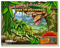 Cover Das große 3-D-Abenteuer: Tiere im Dschungel