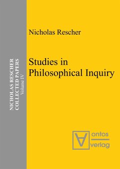 Studies in Philosophical Inquiry - Rescher, Nicholas