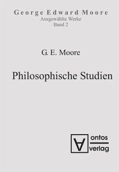 Philosophische Studien - Moore, George Edward