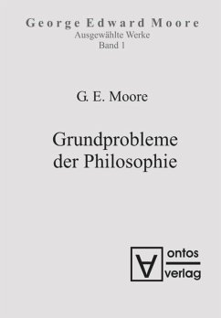 Grundprobleme der Philosophie - Moore, George Edward
