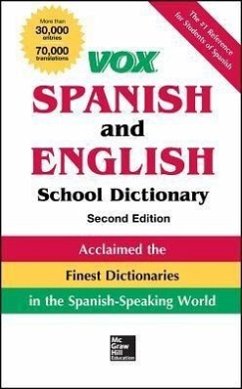 Vox Spanish and English School Dictionary - Vox