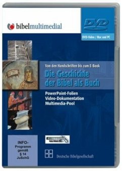 Cover Die Geschichte der Bibel als Buch, DVD