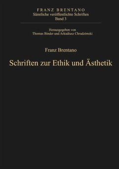 Cover Schriften zur Ethik und Ästhetik