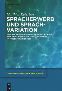 Spracherwerb und Sprachvariation - Katerbow, Matthias