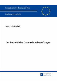 Cover Der betriebliche Datenschutzbeauftragte