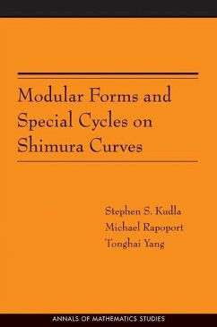 Modular Forms and Special Cycles on Shimura Curves. (AM-161) (eBook, PDF) - Kudla, Stephen S.