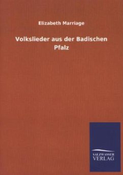 Volkslieder aus der Badischen Pfalz - Marriage, Elizabeth