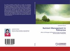 Nutrient Management in Palmarosa
