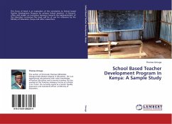 School Based Teacher Development Program In Kenya: A Sample Study