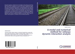 A modal and numerical method for railways dynamic interaction analysis
