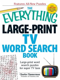 The Everything Large-Print TV Word Search Book - Timmerman, Charles