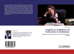 English As A Medium Of Instruction In Zimbabwe