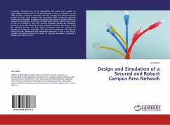 Design and Simulation of a Secured and Robust Campus Area Network