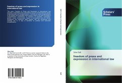 freedom of press and expression in international law - Safi, Sibel