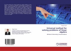 Universal method for solving problems of linear algebra