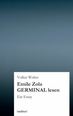 Emile Zola GERMINAL lesen - Welter, Volker