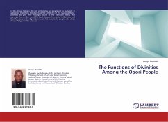 The Functions of Divinities Among the Ogori People