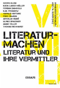 literaturmachen - Literatur und ihre Vermittler, m. 1 CD-ROM