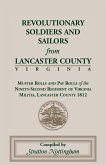 Revolutionary Soldiers and Sailors from Lancaster County, Virginia