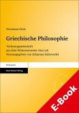 Griechische Philosophie (eBook, PDF)