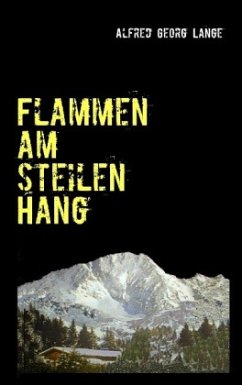 Flammen am steilen Hang - Lange, Alfred Georg