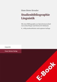 Studienbibliographie Linguistik (eBook, PDF) - Kreuder, Hans-Dieter