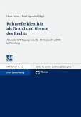 Kulturelle Identität als Grund und Grenze des Rechts (eBook, PDF)
