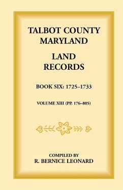 Cover Talbot County, Maryland Land Records