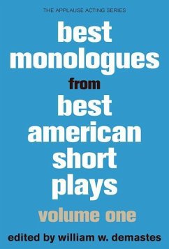 Best Monologues from Best American Short Plays - Demastes, William W