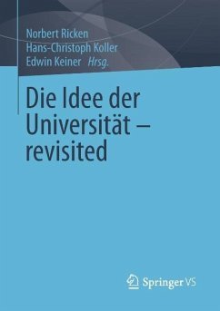 Die Idee der Universität - revisited