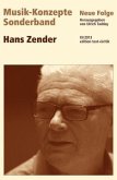 Hans Zender / Musik-Konzepte (Neue Folge), Sonderband