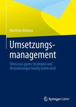 Umsetzungsmanagement - Kolbusa, Matthias