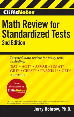 CliffsNotes Math Review for Standardized Tests, 2nd Edition (eBook, ePUB) - Bobrow, Jerry
