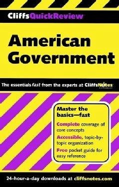 Cover CliffsQuickReview American Government (eBook, ePUB)