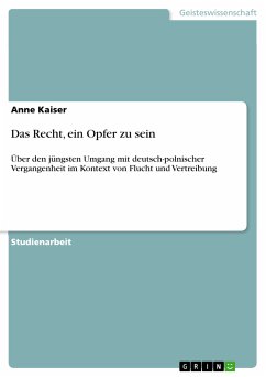 Das Recht, ein Opfer zu sein (eBook, PDF) - Kaiser, Anne