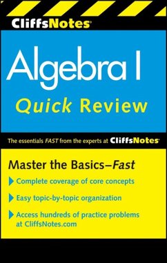 Cover CliffsNotes Algebra I Quick Review, 2nd Edition (eBook, ePUB)