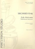 Zulu welcome Südafrikanische Imressionen für Percussionsensemble Partitur und 6 Stimmen